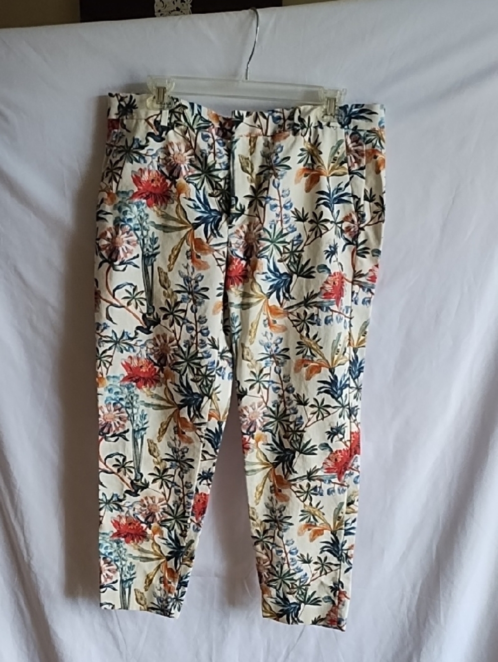 Zara floral print pant